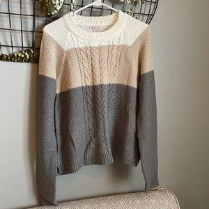 NWOT Merona striped sweater